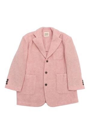 giacca in lana rosa DOUUOD KIDS | DV2Q04E0077505